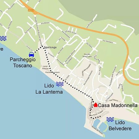 Casa Vacanza Madonnella 12 Sperlonga Bagian luar foto